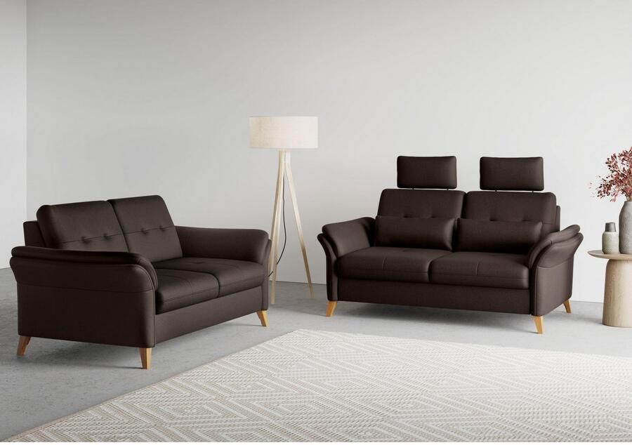 Sit&more 2-zitsbank Göteborg inclusief zitdiepteverstelling en binnenvering - Foto 4