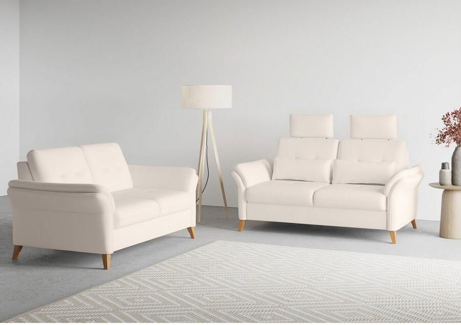 Sit&more 3-zitsbank Göteborg inclusief zitdiepteverstelling en binnenvering - Foto 4
