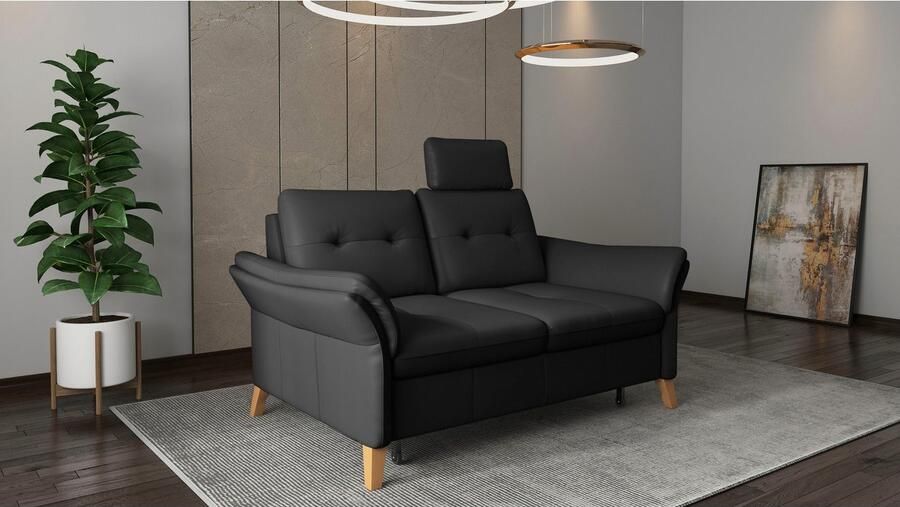 Sit&more 3-zitsbank Göteborg inclusief zitdiepteverstelling en binnenvering - Foto 4