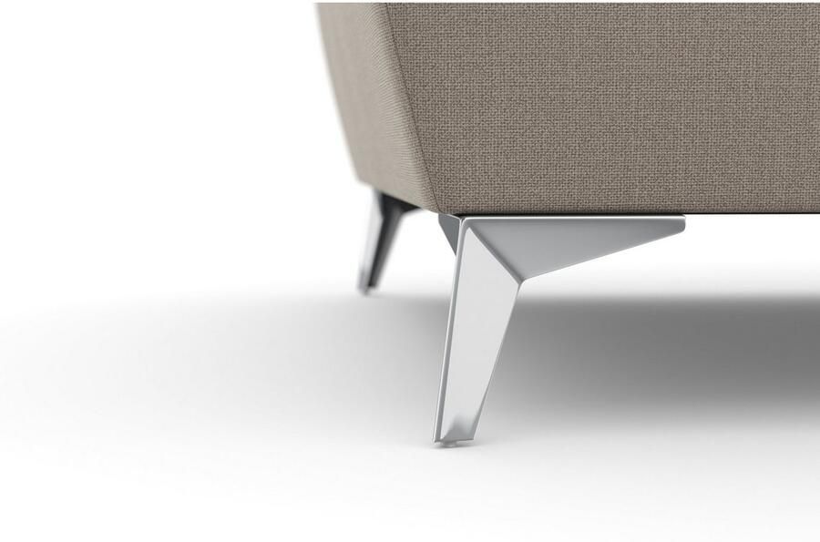 Sit&more 2-zitsbank Latigo met hoogwaardige metalen voetjes - Foto 5