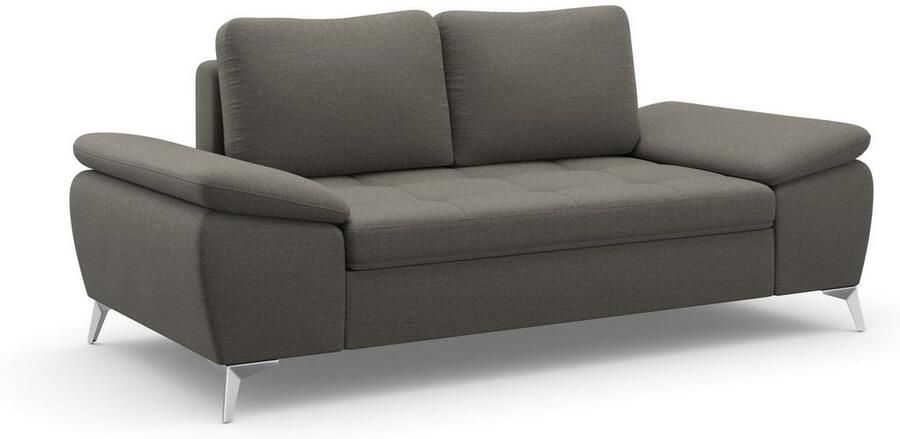 Sit&more 2-zitsbank Latigo met hoogwaardige metalen voetjes - Foto 7