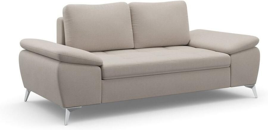 Sit&more 2-zitsbank Latigo met hoogwaardige metalen voetjes - Foto 7