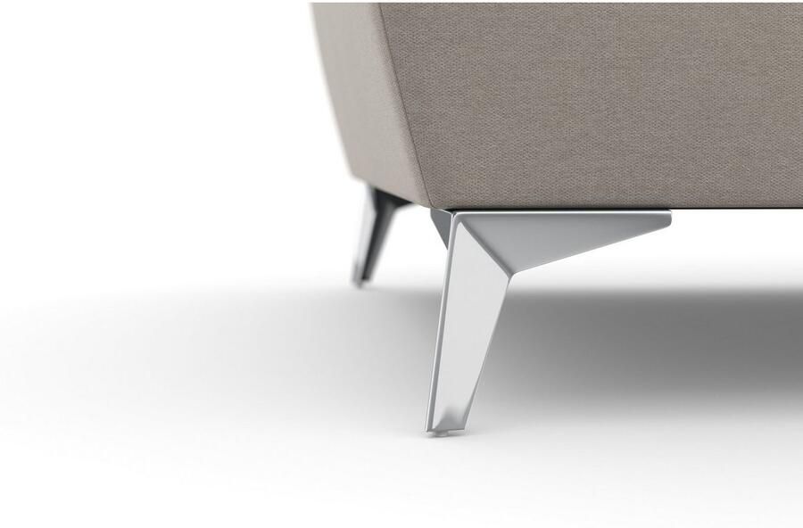 Sit&more 2-zitsbank Latigo met hoogwaardige metalen voetjes - Foto 5