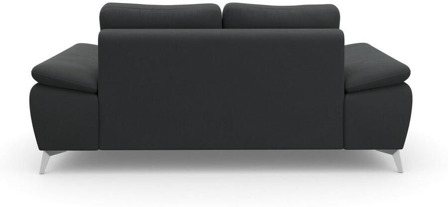 Sit&more 2-zitsbank Latigo met hoogwaardige metalen voetjes - Foto 8