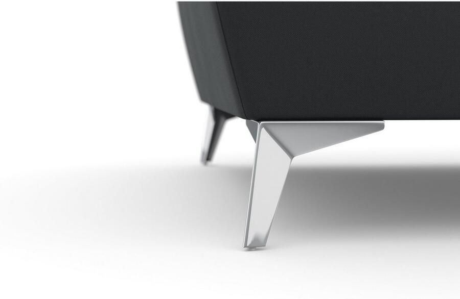 Sit&more 2-zitsbank Latigo met hoogwaardige metalen voetjes - Foto 5