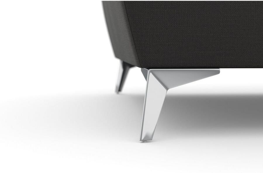 Sit&more 2-zitsbank Latigo met hoogwaardige metalen voetjes - Foto 5