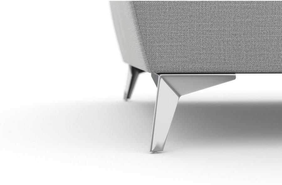 Sit&more 2-zitsbank Latigo met hoogwaardige metalen voetjes - Foto 5