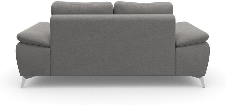 Sit&more 2-zitsbank Latigo met hoogwaardige metalen voetjes - Foto 8