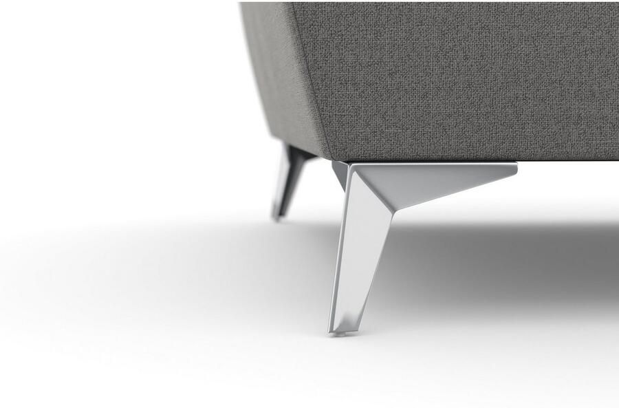 Sit&more 2-zitsbank Latigo met hoogwaardige metalen voetjes - Foto 5