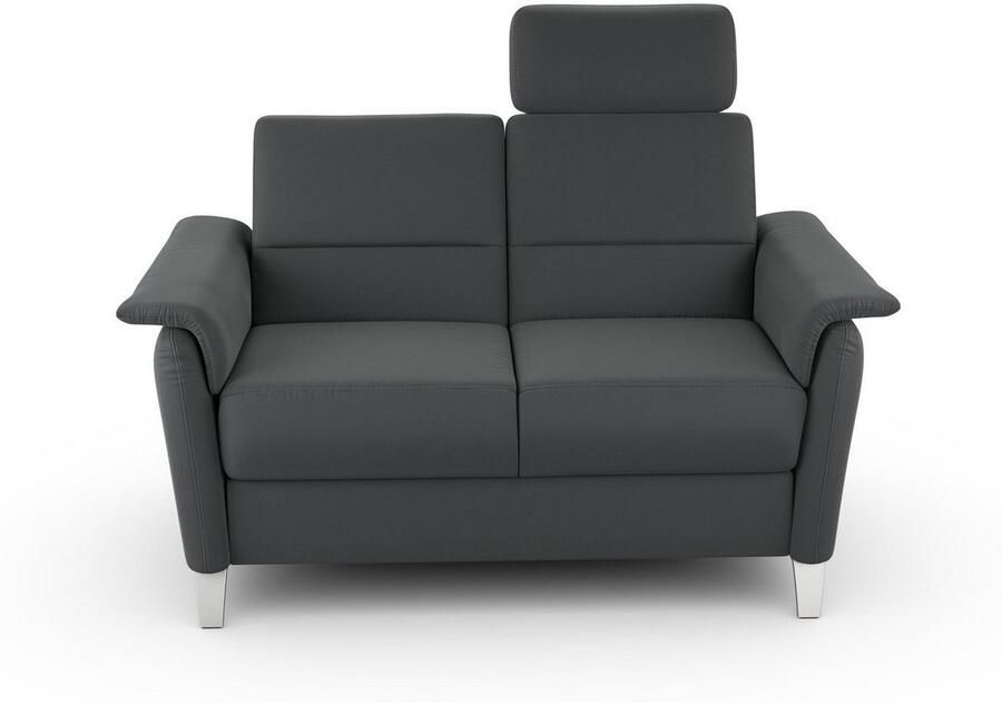 Sit&more 2-zitsbank Palmera Binnenveringsinterieur stekkersysteem voor 2 hoofdsteunen (optioneel) - Foto 6