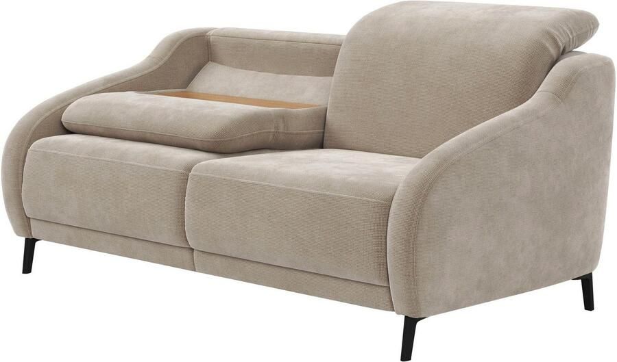 Sit&more 3-zitsbank Blues naar keuze met klaptafel en usb - Foto 9