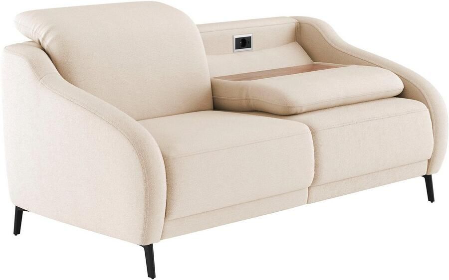 Sit&more 3-zitsbank Blues naar keuze met klaptafel en usb - Foto 8