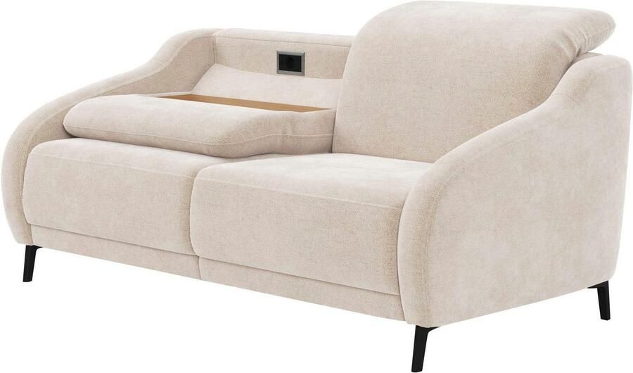 Sit&more 3-zitsbank Blues naar keuze met klaptafel en usb - Foto 9