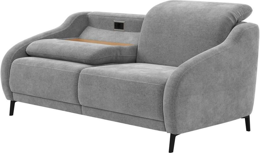 Sit&more 3-zitsbank Blues naar keuze met klaptafel en usb - Foto 8