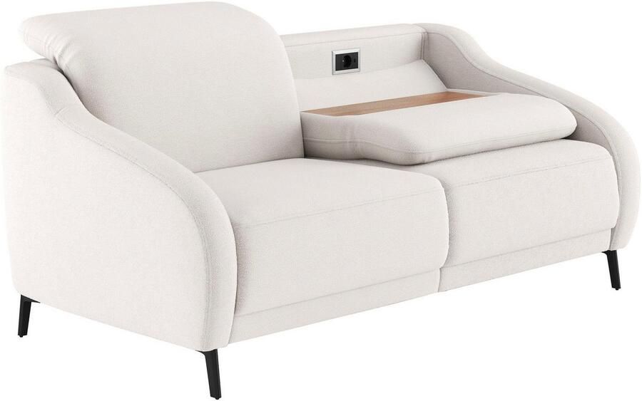 Sit&more 3-zitsbank Blues naar keuze met klaptafel en usb - Foto 8