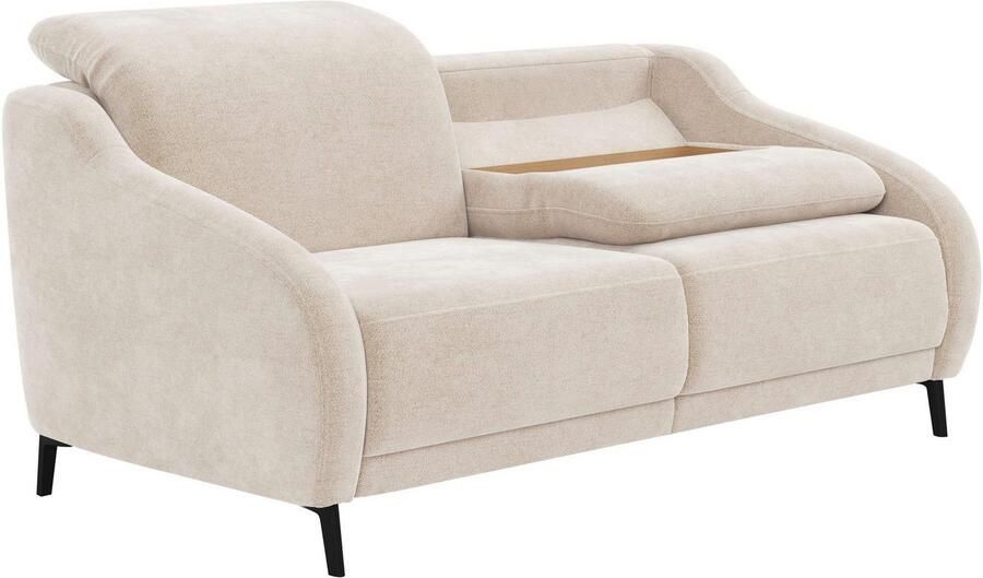 Sit&more 3-zitsbank Blues naar keuze met klaptafel en usb - Foto 8