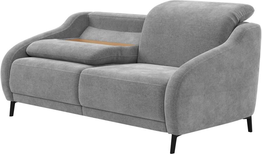 Sit&more 3-zitsbank Blues naar keuze met klaptafel en usb - Foto 9