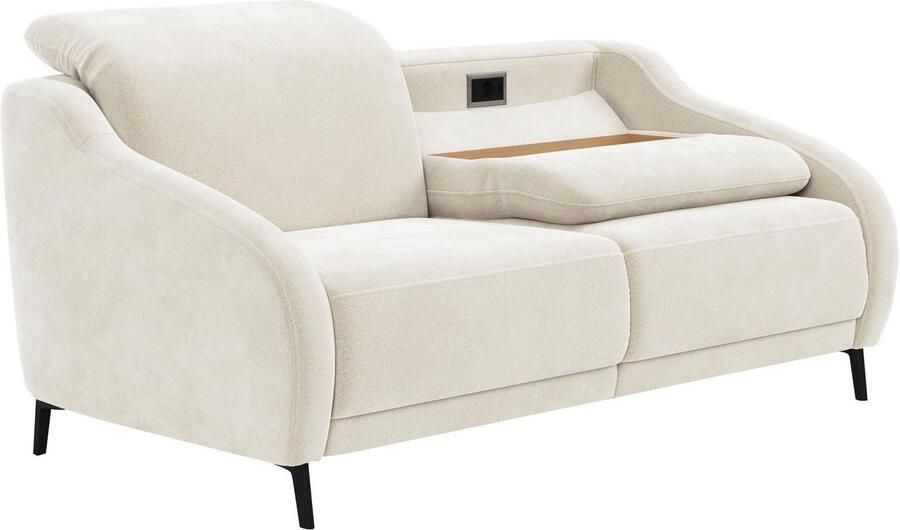 Sit&more 3-zitsbank Blues naar keuze met klaptafel en usb - Foto 8