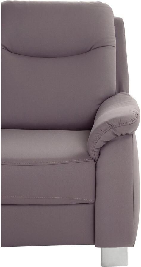 Sit&more 3-zitsbank Boccaccio met binnenvering en verstelbare hoofdsteun - Foto 7