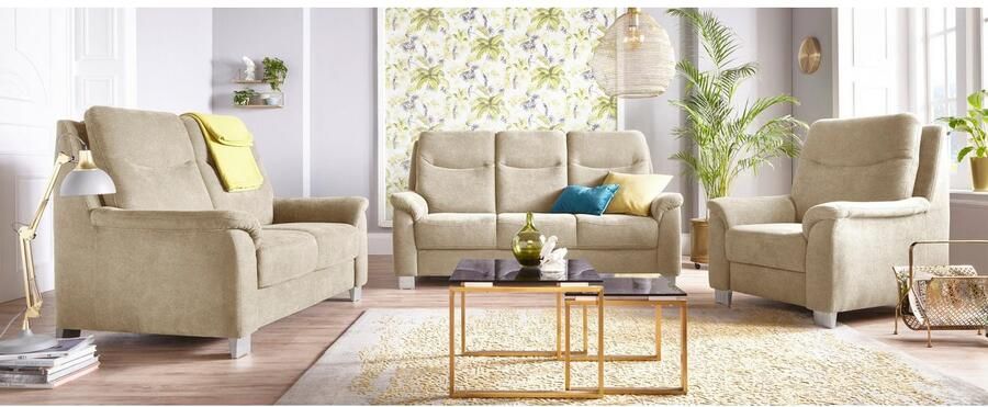 Sit&more 2-zitsbank Boccaccio met binnenvering en verstelbare hoofdsteun - Foto 7