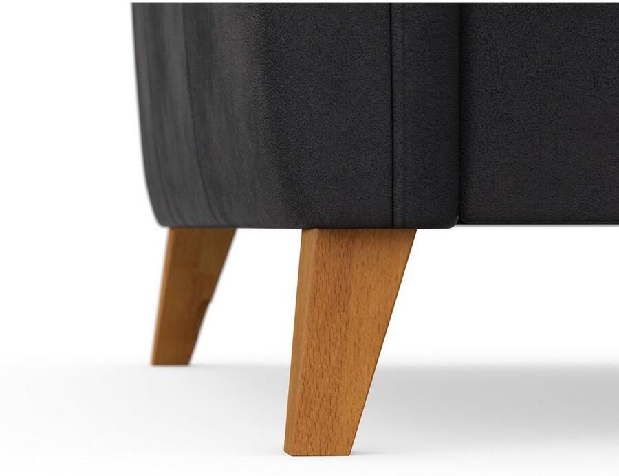 Sit&more 3-zitsbank Göteborg inclusief zitdiepteverstelling en binnenvering - Foto 3