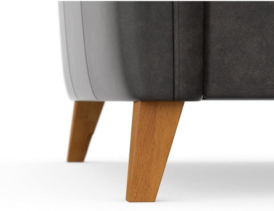 Sit&more 3-zitsbank Göteborg inclusief zitdiepteverstelling en binnenvering - Foto 3