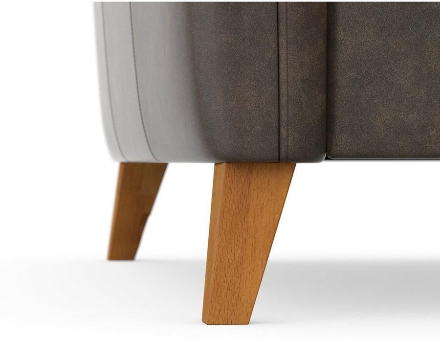 Sit&more 3-zitsbank Göteborg inclusief zitdiepteverstelling en binnenvering - Foto 3