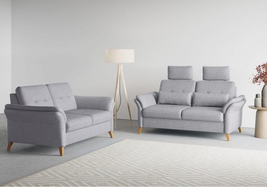 Sit&more 2-zitsbank Göteborg inclusief zitdiepteverstelling en binnenvering - Foto 4