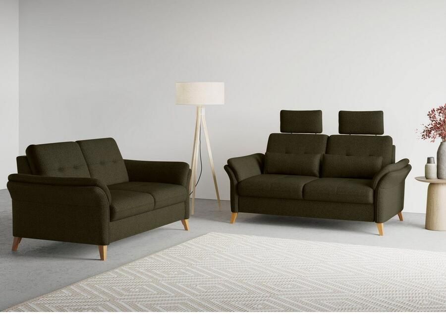 Sit&more 2-zitsbank Göteborg inclusief zitdiepteverstelling en binnenvering - Foto 4