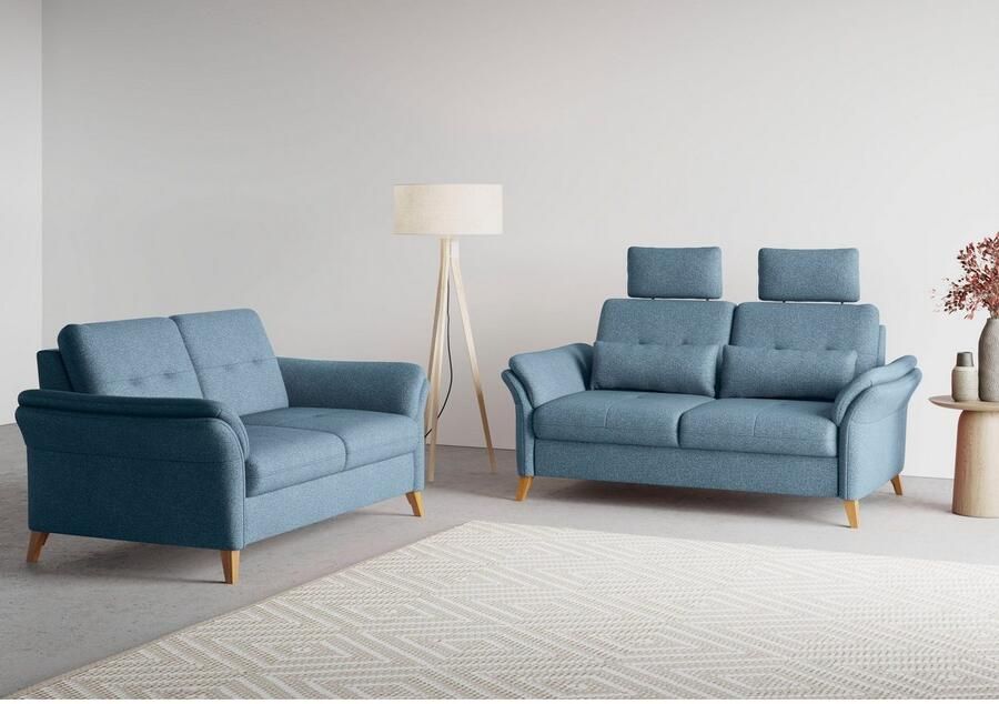 Sit&more 2-zitsbank Göteborg inclusief zitdiepteverstelling en binnenvering - Foto 4