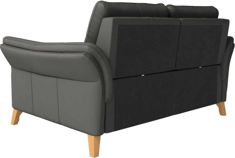 Sit&more 3-zitsbank Göteborg inclusief zitdiepteverstelling en binnenvering - Foto 2