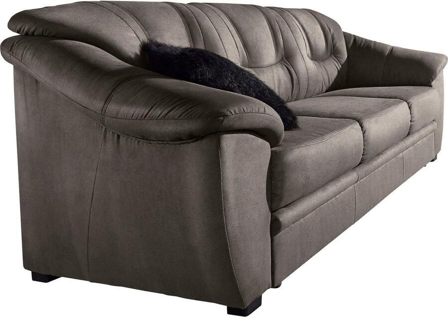 Sit&more 3-zitsbank Safira inclusief comfortabele binnenvering naar keuze met slaapfunctie - Foto 3