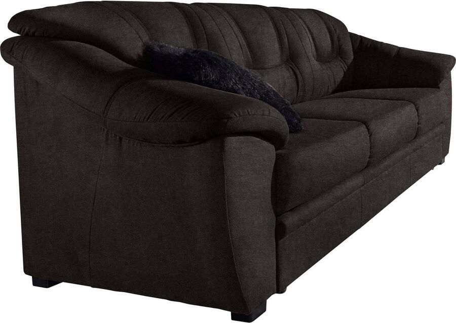 Sit&more 3-zitsbank Safira inclusief comfortabele binnenvering naar keuze met slaapfunctie - Foto 3