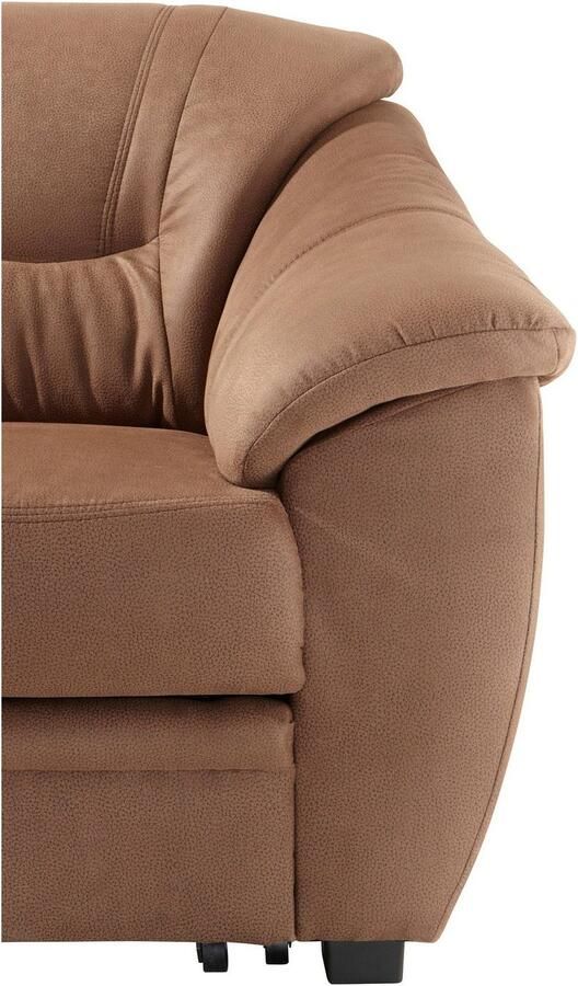 Sit&more 3-zitsbank Safira inclusief comfortabele binnenvering naar keuze met slaapfunctie - Foto 7