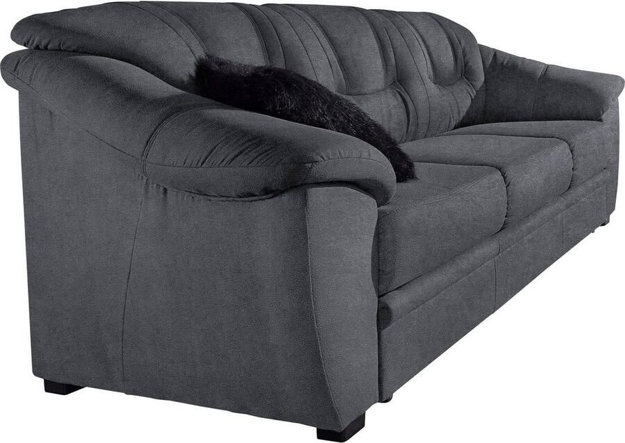 Sit&more 3-zitsbank Safira inclusief comfortabele binnenvering naar keuze met slaapfunctie - Foto 3