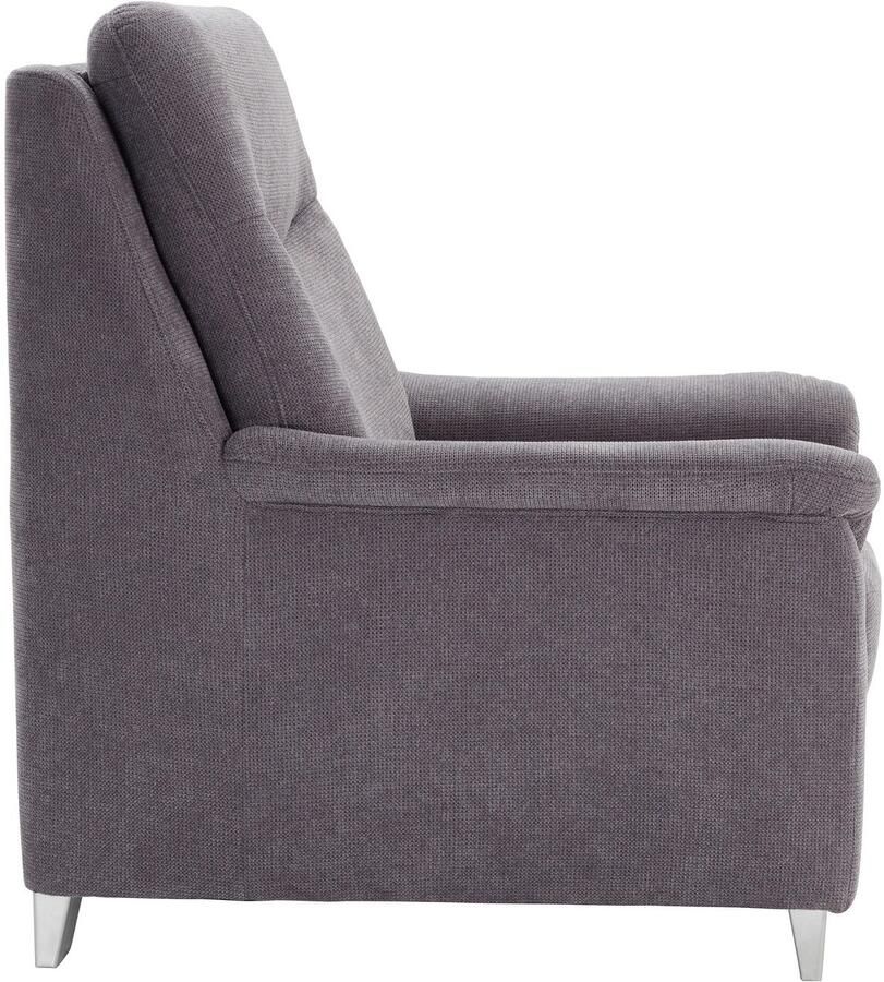 Sit&more Fauteuil Boccaccio met binnenvering en verstelbare hoofdsteun - Foto 3