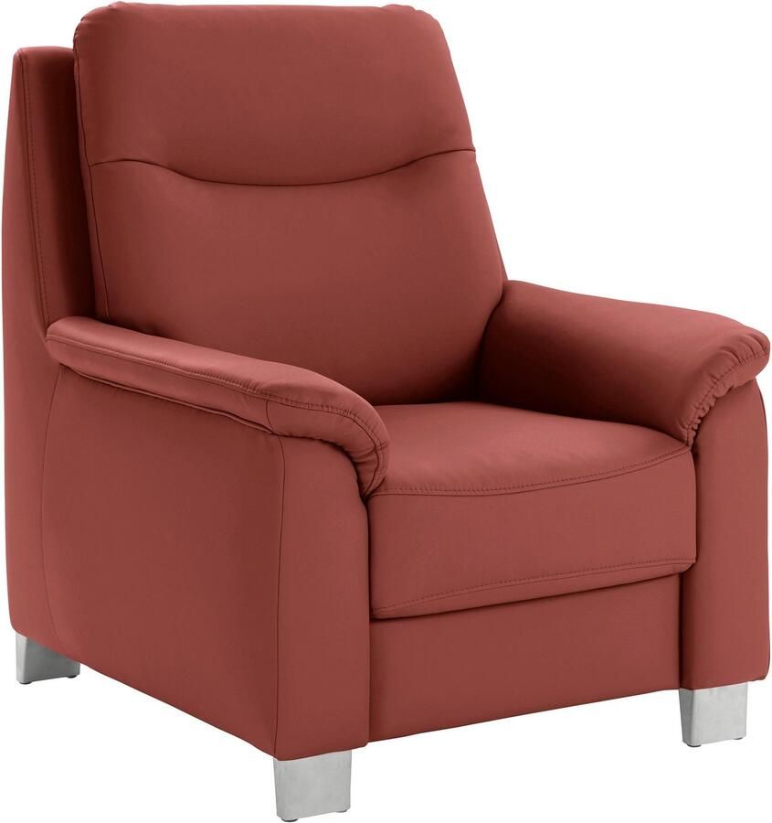 Sit&more Fauteuil Boccaccio met binnenvering en verstelbare hoofdsteun