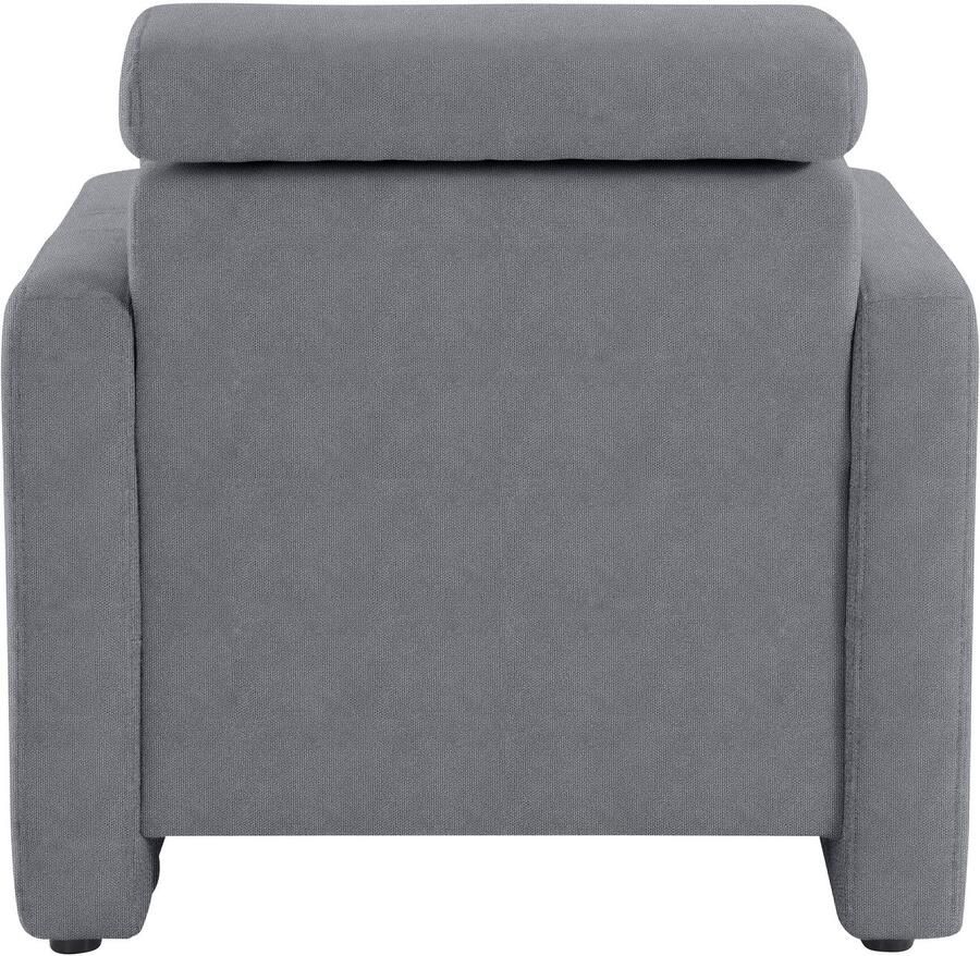 Sit&more Fauteuil Bologna met binnenvering met verstelbare hoofdsteun - Foto 4