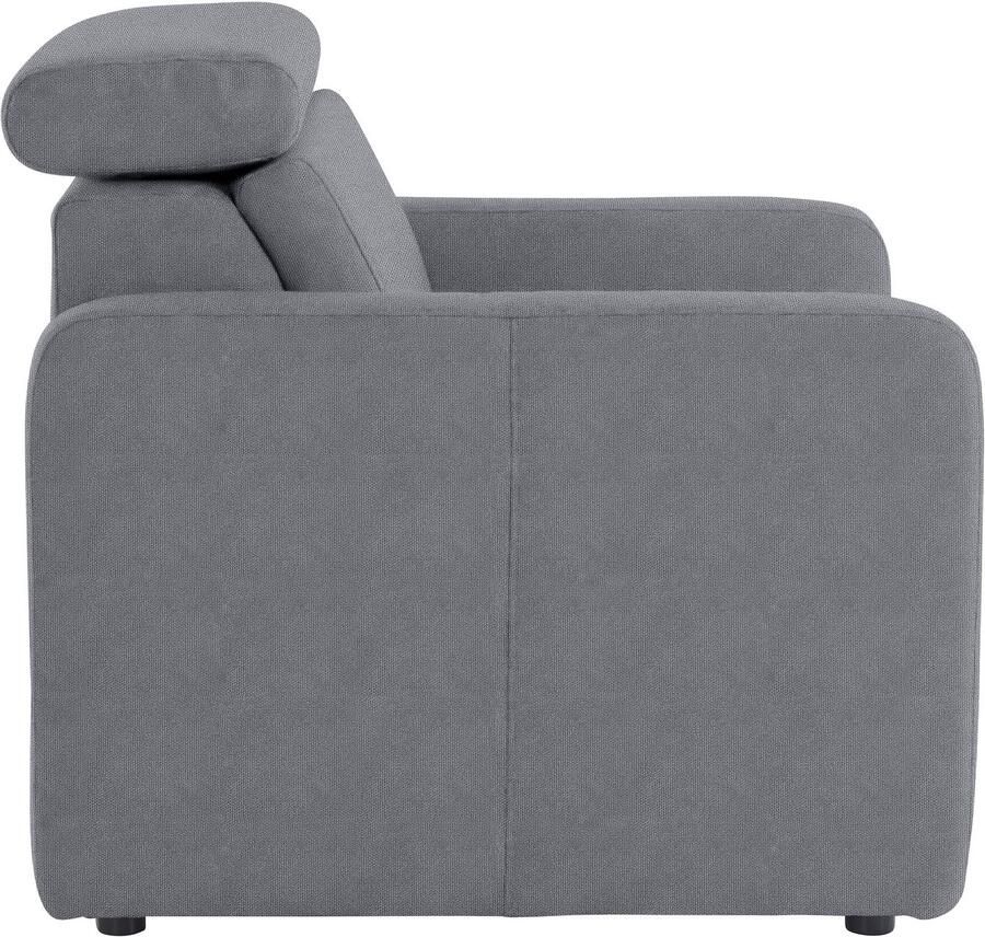 Sit&more Fauteuil Bologna met binnenvering met verstelbare hoofdsteun - Foto 5