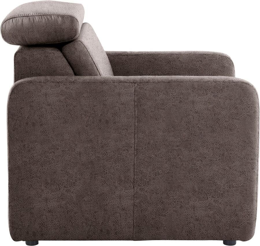 Sit&more Fauteuil Bologna met binnenvering met verstelbare hoofdsteun - Foto 5