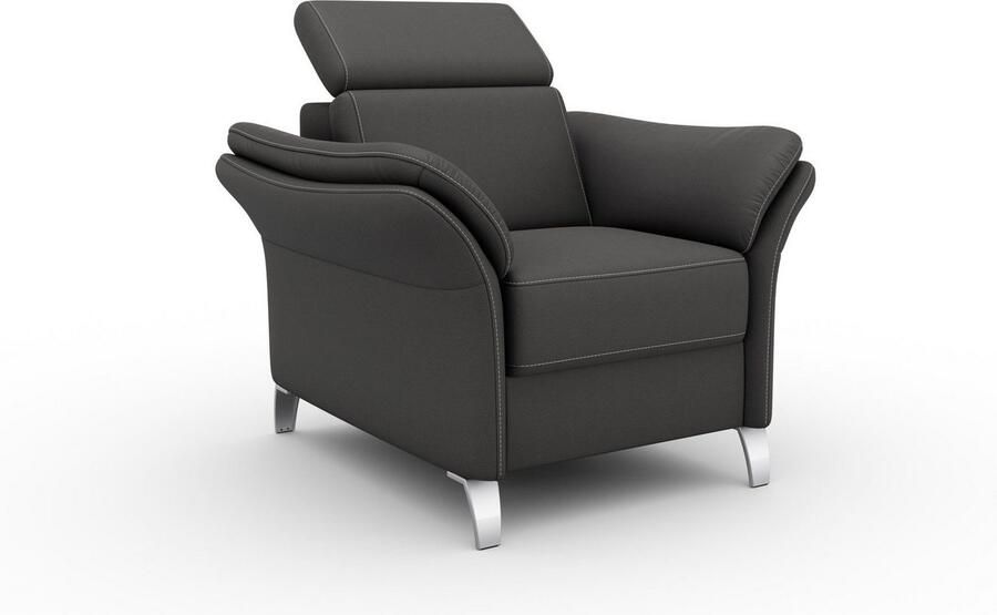 Sit&more Fauteuil Vincenzo inclusief verstelbaar hoofdeind - Foto 5
