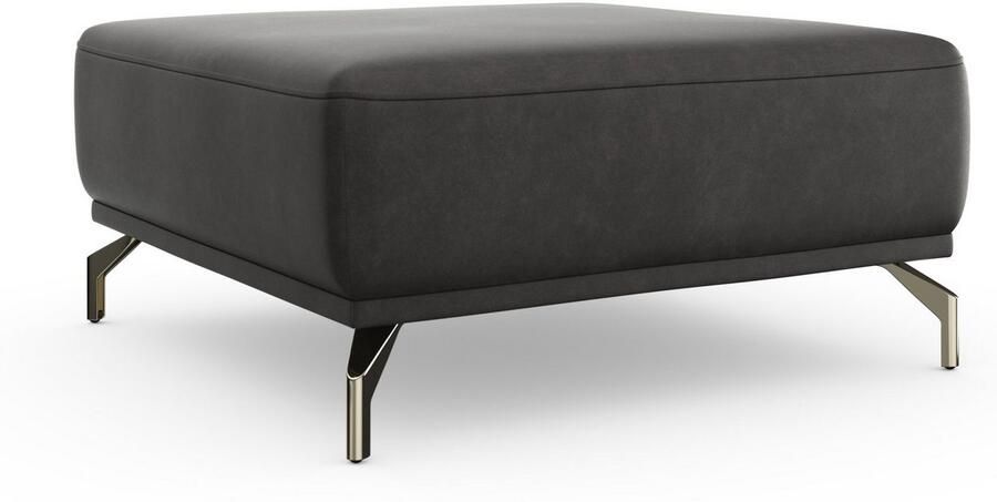 Sit&more Hocker Bailando met binnenvering en gesatineerde nikkel poten - Foto 5