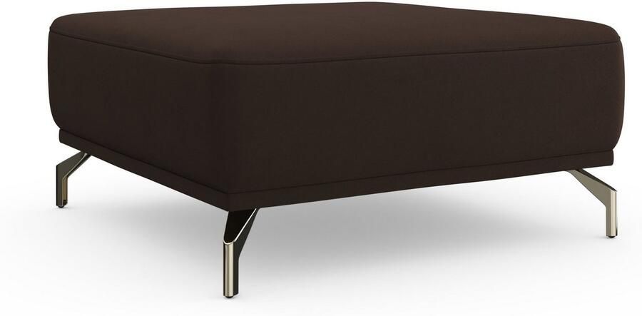 Sit&more Hocker Bailando met binnenvering en gesatineerde nikkel poten - Foto 5