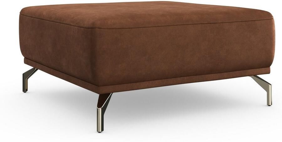 Sit&more Hocker Bailando met binnenvering en gesatineerde nikkel poten - Foto 5