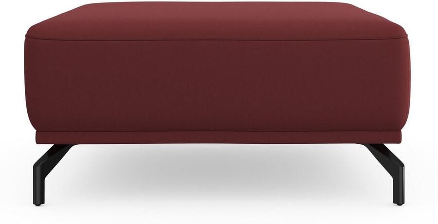 Sit&more Hocker Bailando met binnenvering en zwarte matte metalen poten - Foto 6