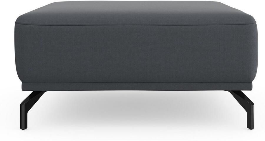 Sit&more Hocker Bailando met binnenvering en zwarte matte metalen poten - Foto 5