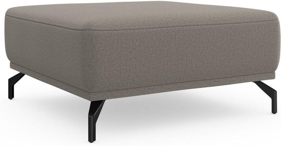 Sit&more Hocker Bailando met binnenvering en zwarte matte metalen poten - Foto 5