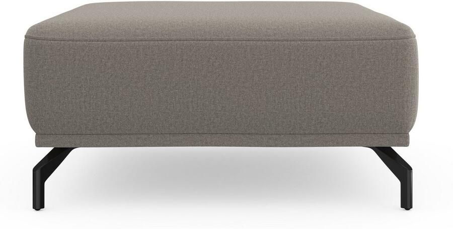 Sit&more Hocker Bailando met binnenvering en zwarte matte metalen poten - Foto 6