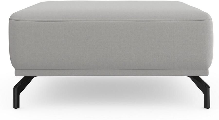 Sit&more Hocker Bailando met binnenvering en zwarte matte metalen poten - Foto 4
