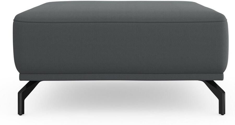 Sit&more Hocker Bailando met binnenvering en zwarte matte metalen poten - Foto 6